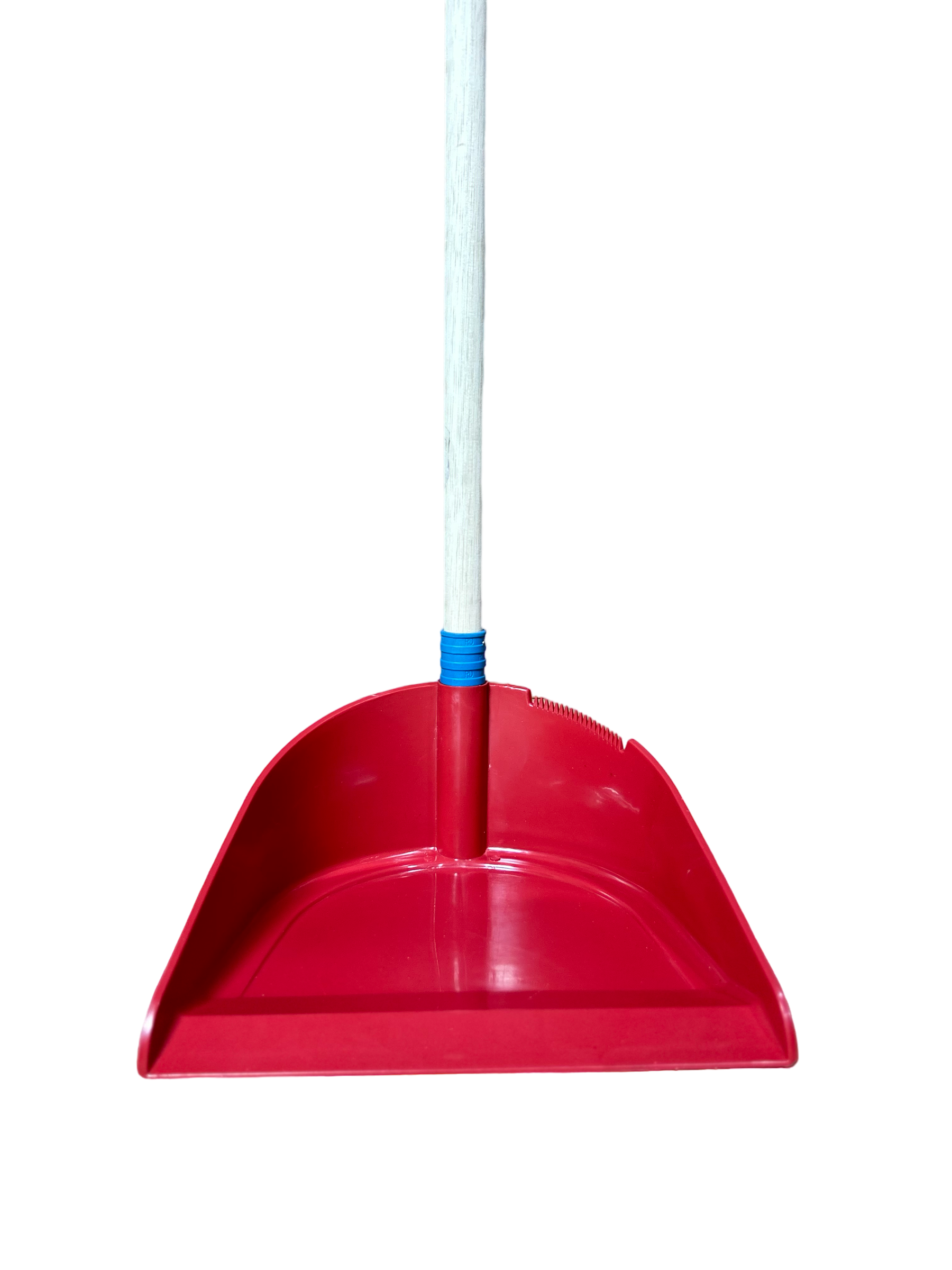 RECOGEDOR PLASTICO CABO MADERA UND